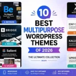 10 Best Multipurpose WordPress Themes of 2026 ultimate collection featuring Avada, BeTheme, The7, Bridge, Jupiter, Salient, X Theme, Enfold, Kallyas and Uncode for business and website building