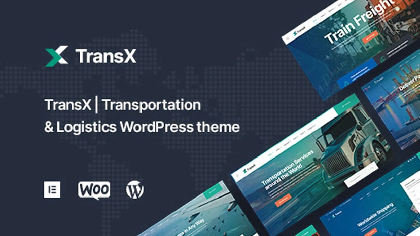 TransX Logistics WordPress Theme Preview