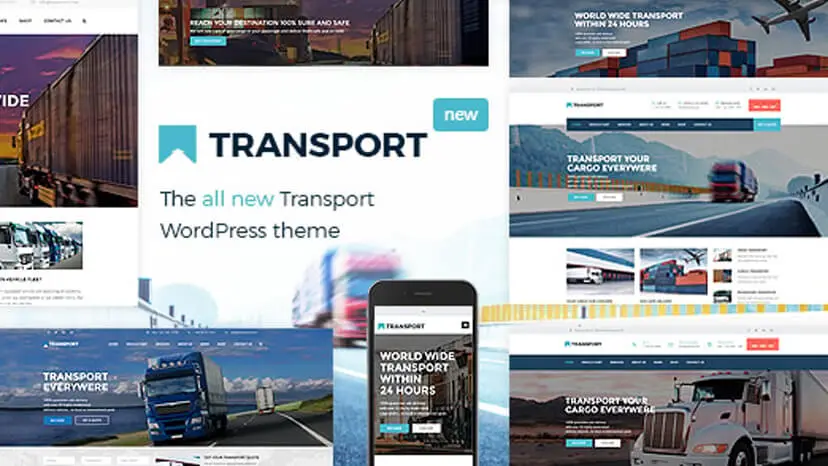 Transport WP WordPress Theme Preview